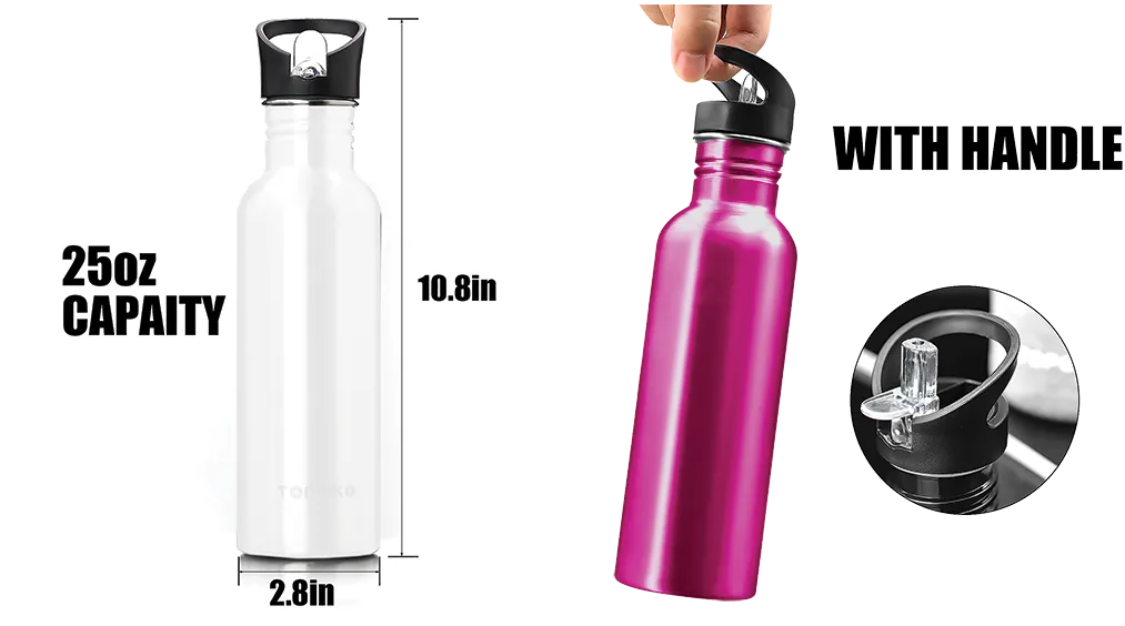 AMS-RM-946 - Steel travel bottle