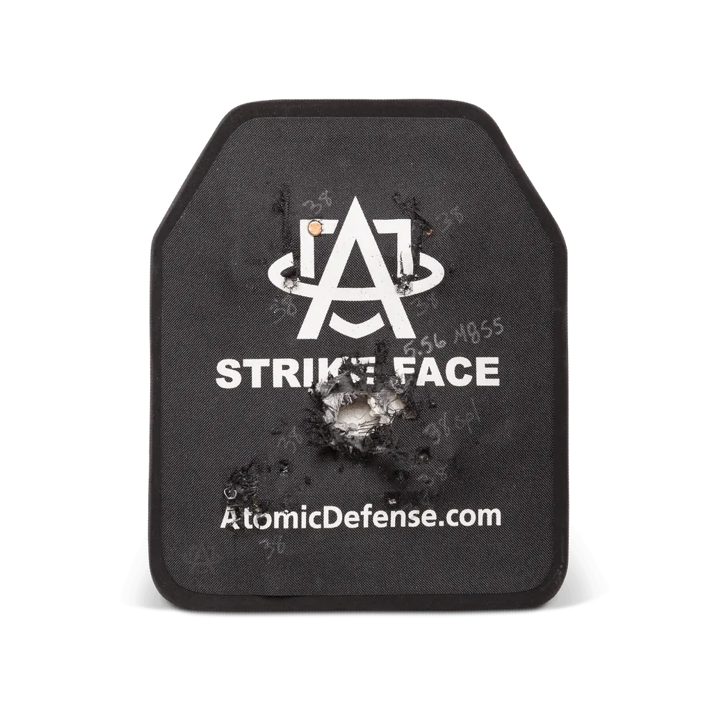 Atomic Defense NIJ Level III  Body Armor Plate | AR-15 & AK-47 Rifle Protection