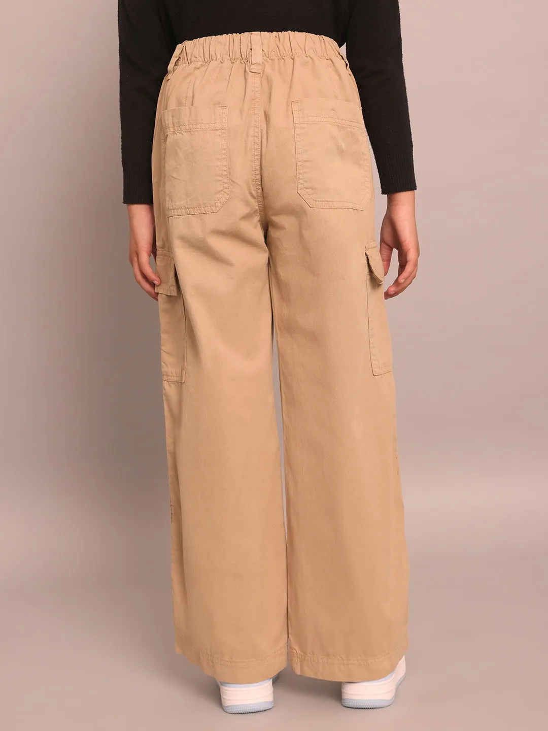 Beige cargo pants