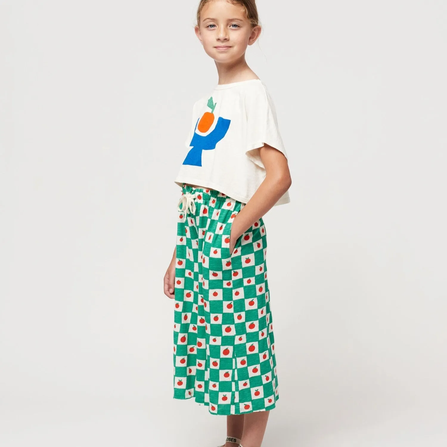 BOBO CHOSES - Tomato All Over Culotte Pants