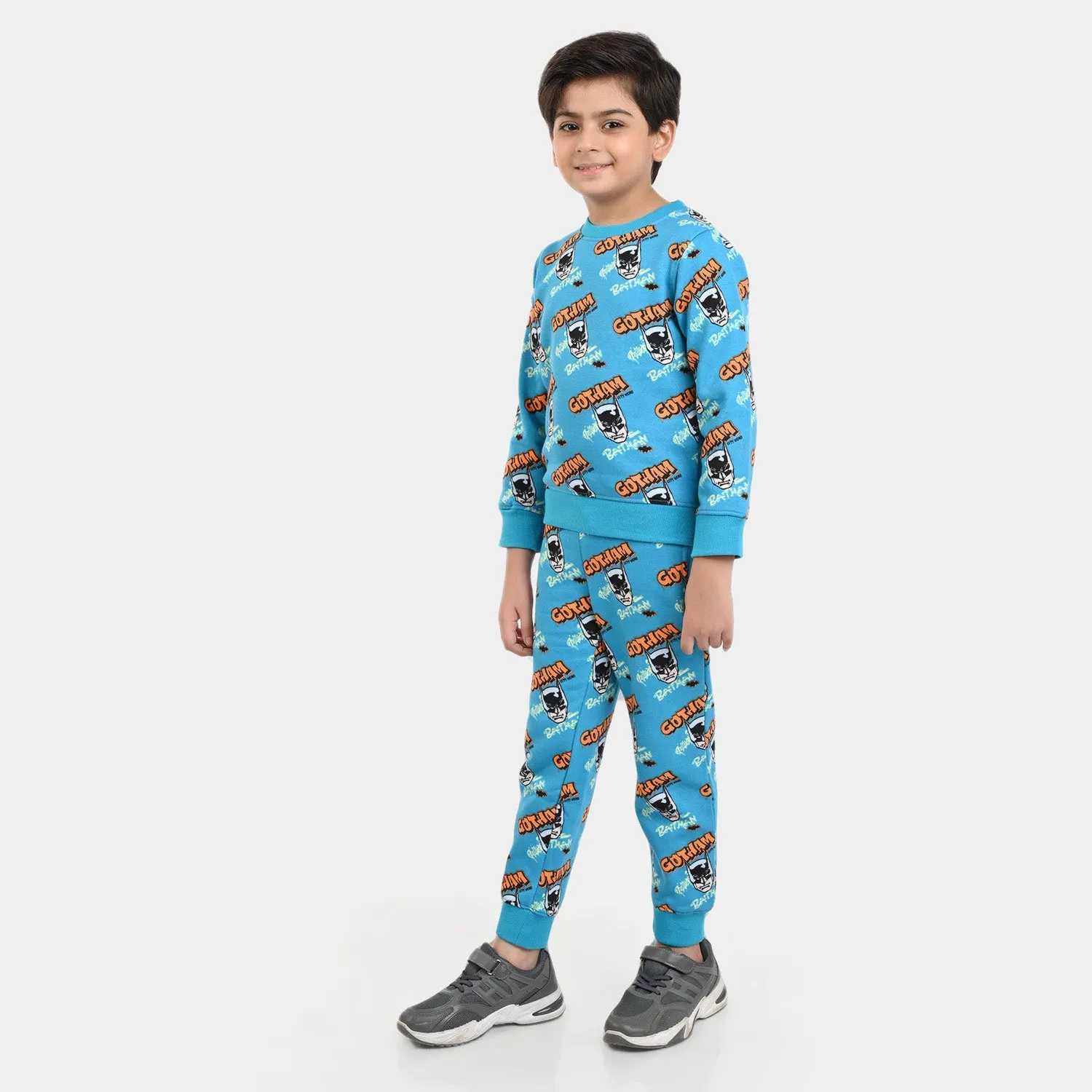 Boys Fleece 2 Piece Suit Gotham-Enamel Blue