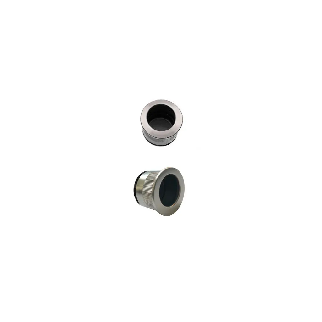 Burbank 120mm Sliding Door Oval Flush Pulls Pair and Single Finger Pull - Satin Stainless Steel