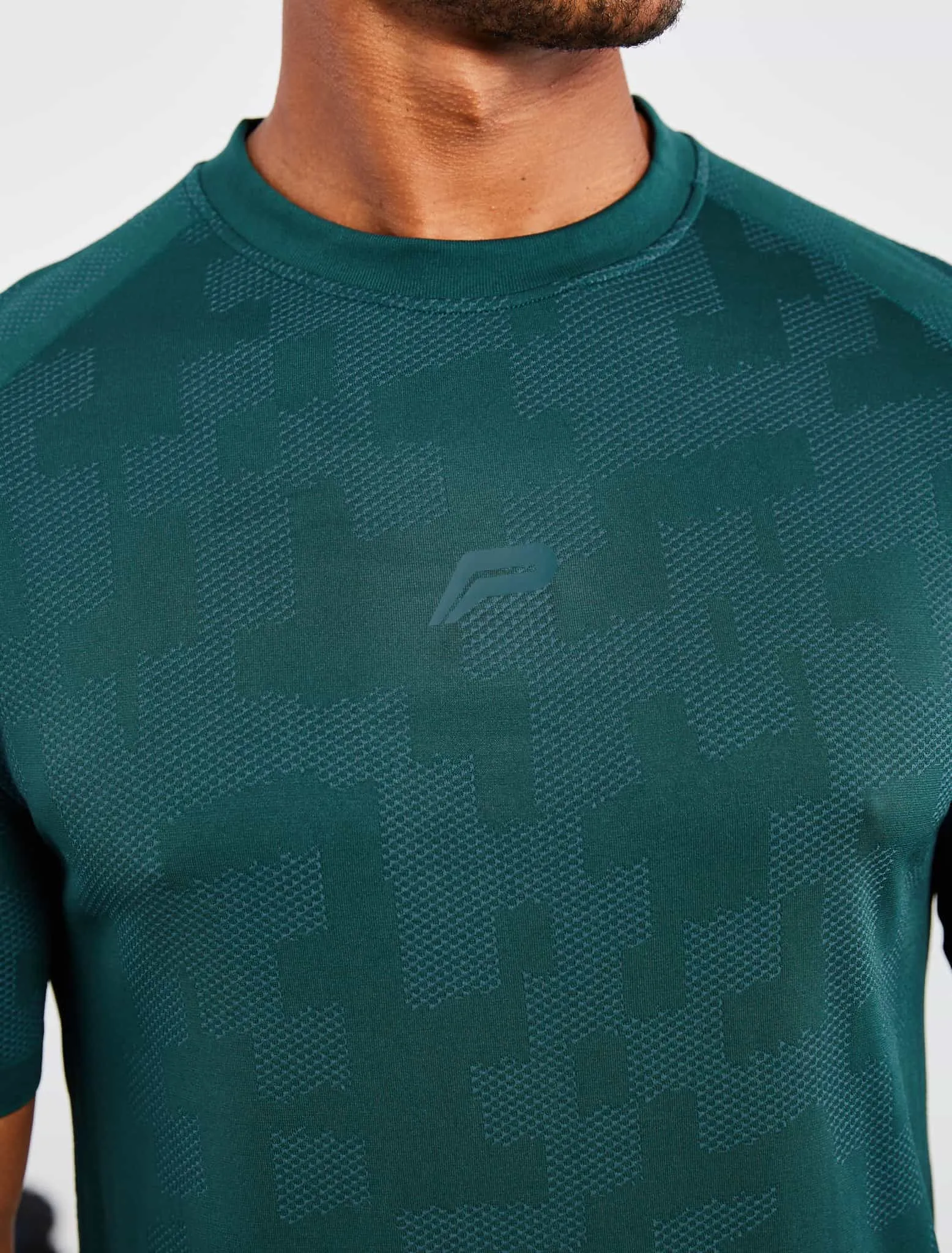 Camo Seamless T-Shirt - Dark Green