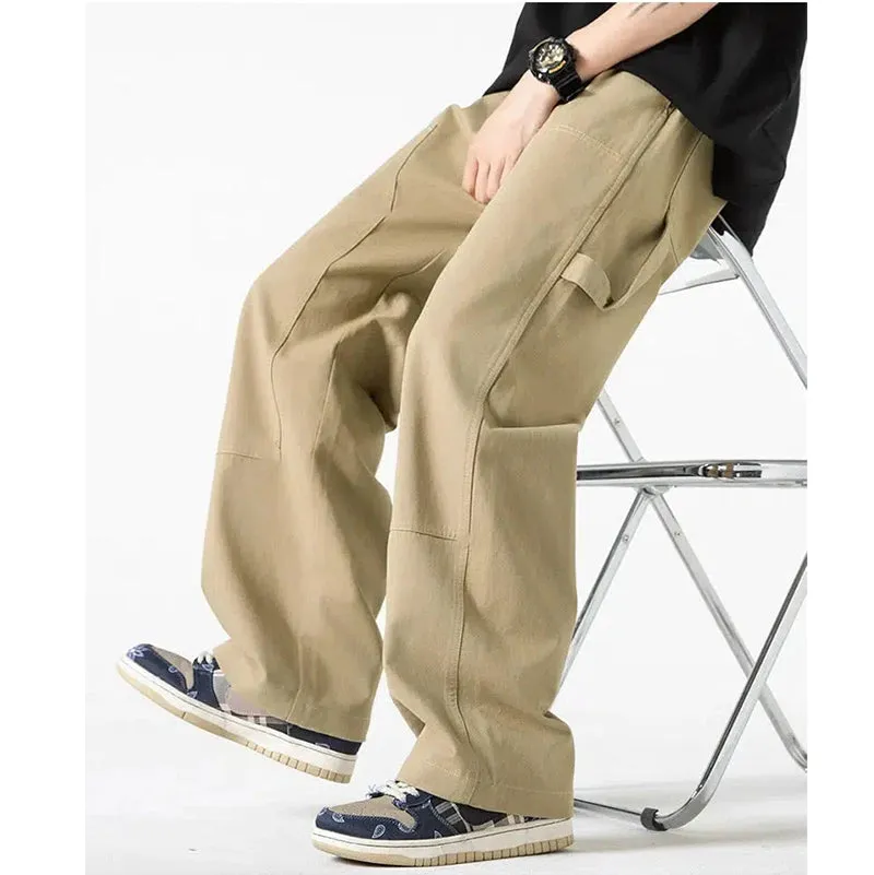 Carpenter Baggy Fit Cotton Pants