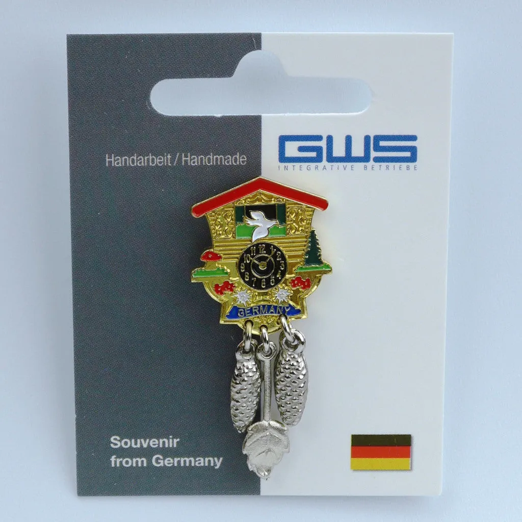 Cuckoo Clock German Hat Pin