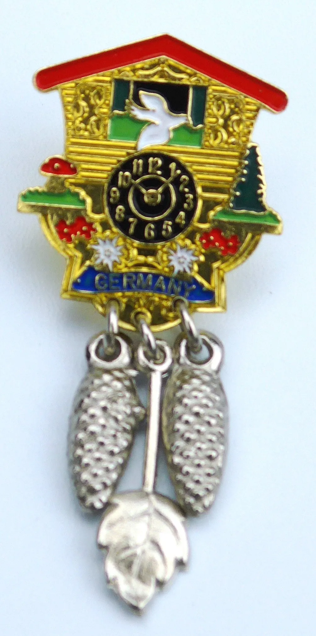 Cuckoo Clock German Hat Pin