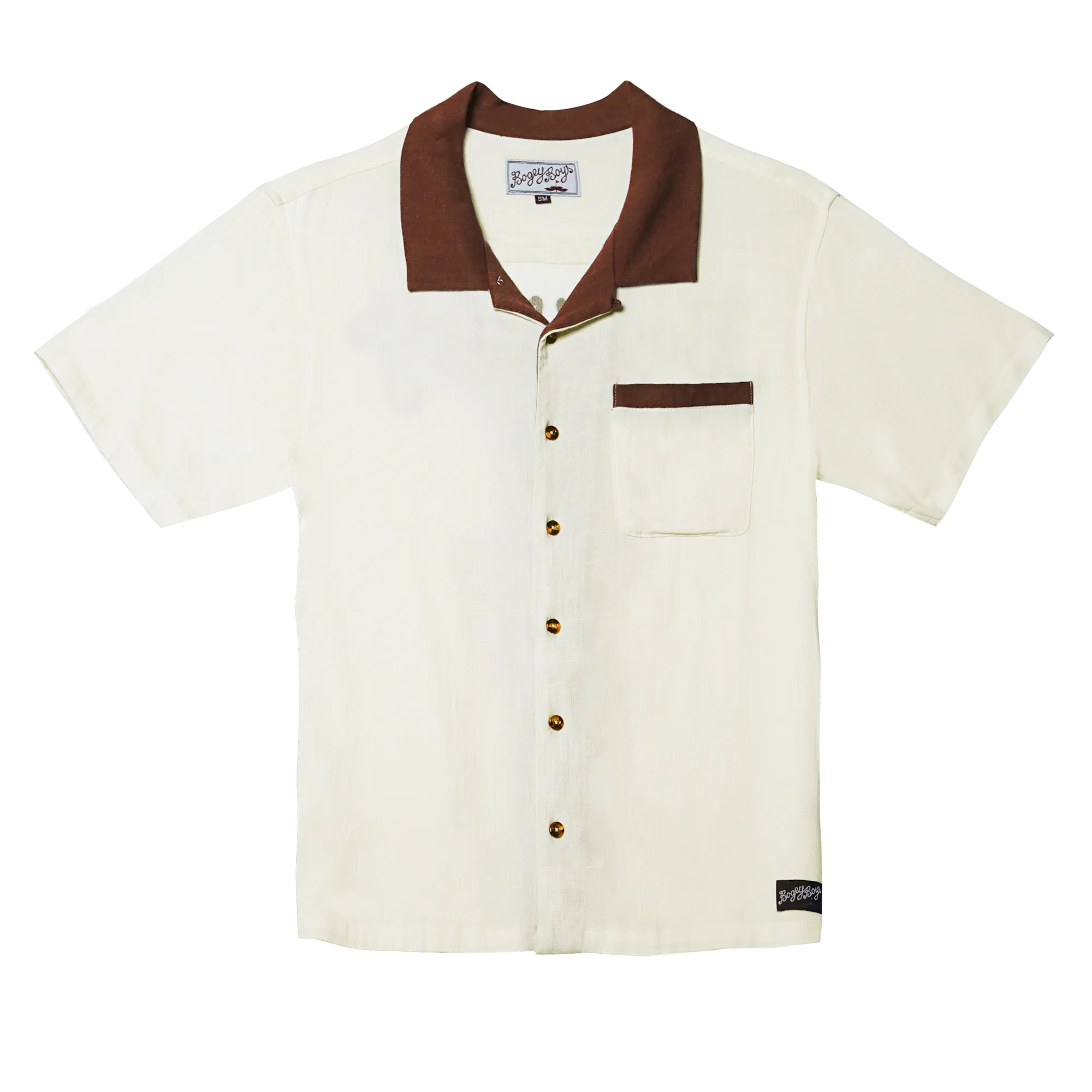 Deer Button Up Brown