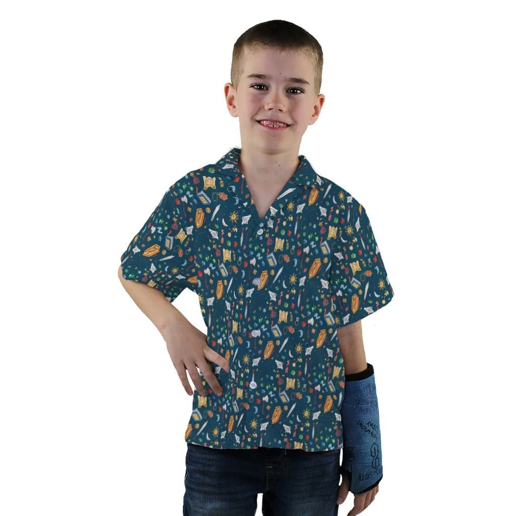 Dnd Adventure Youth Hawaiian Shirt