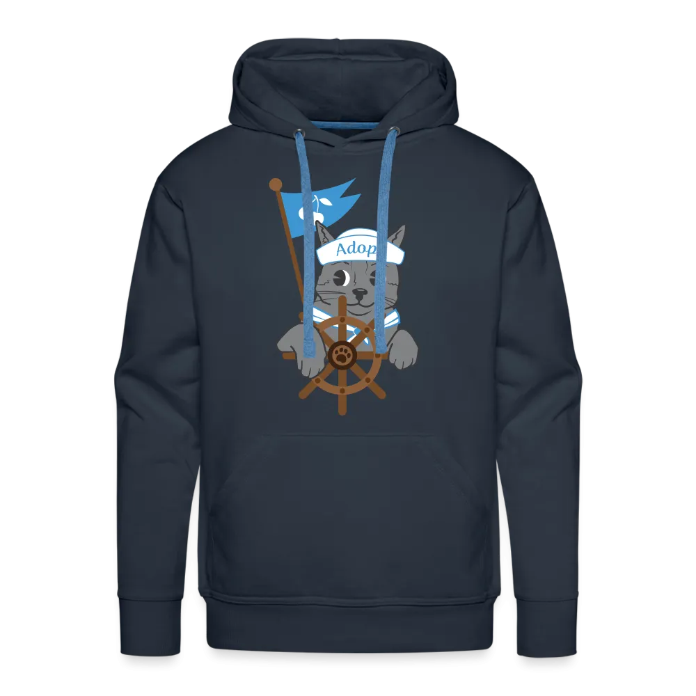 Door County Sailor Cat Premium Hoodie