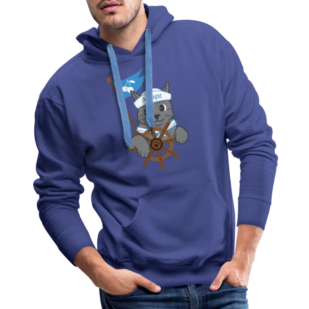 Door County Sailor Cat Premium Hoodie