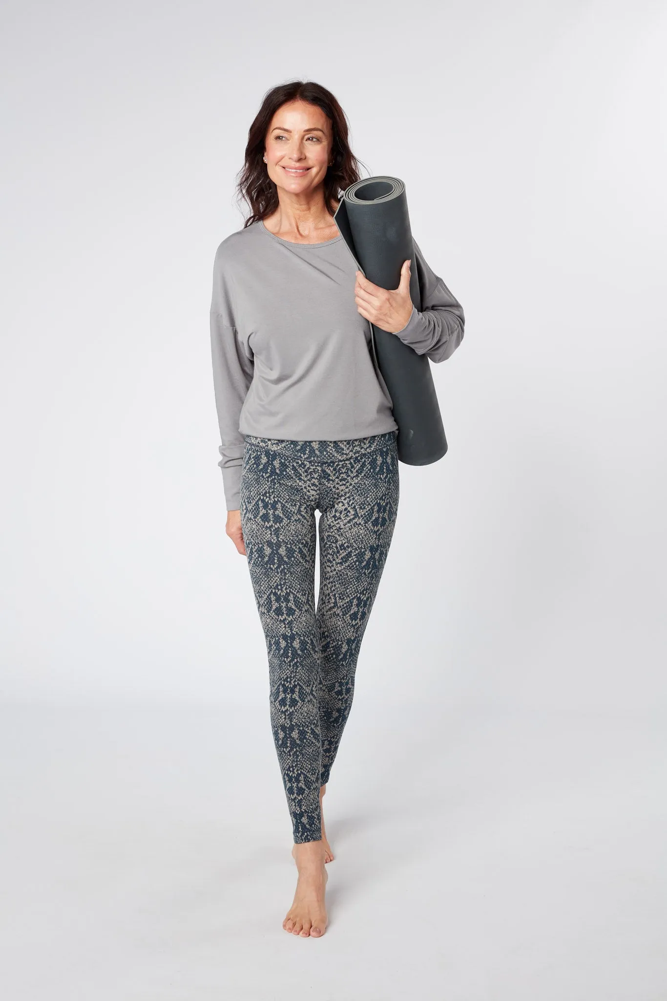 Flow with it Leggings - Snake print