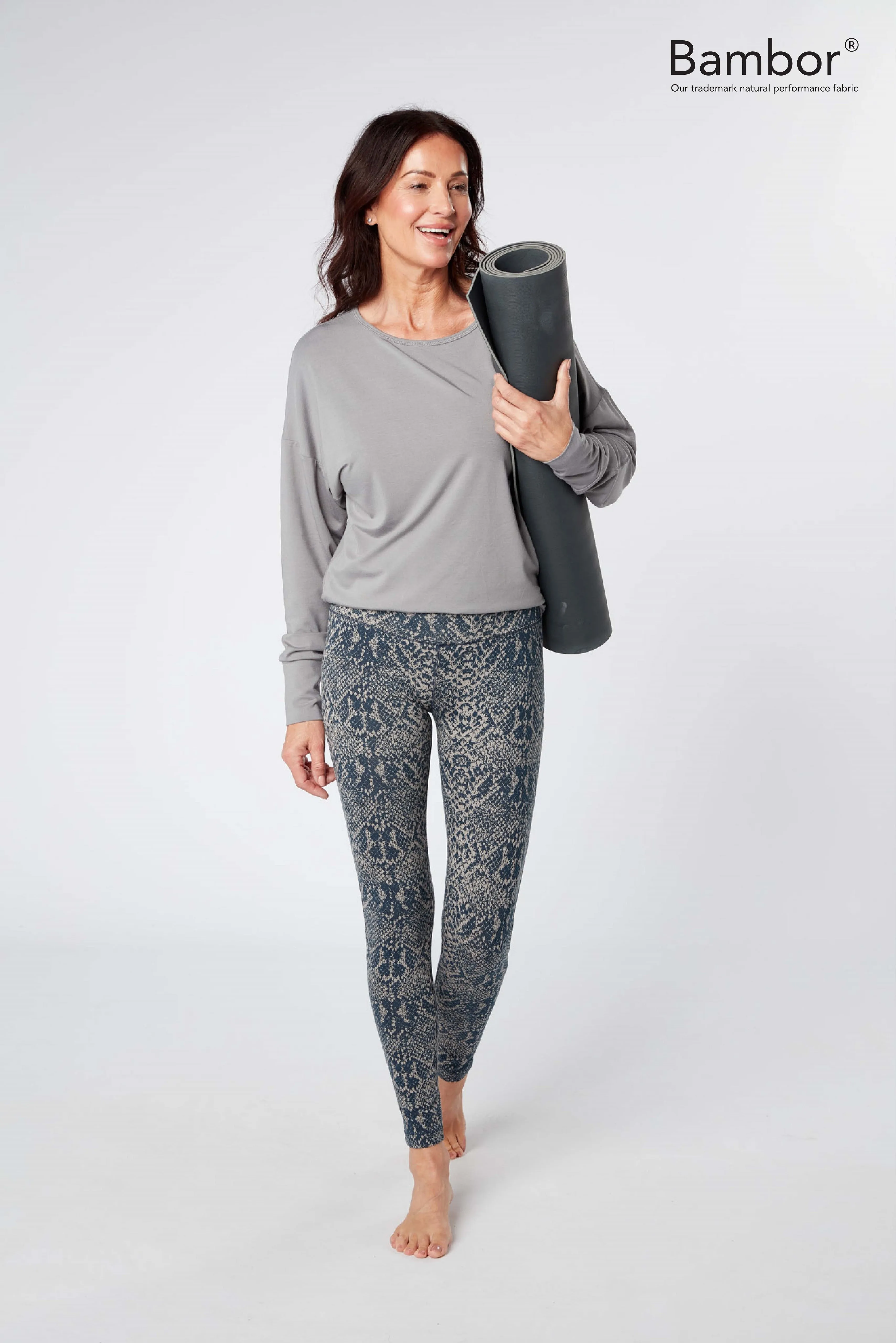 Flow with it Leggings - Snake print