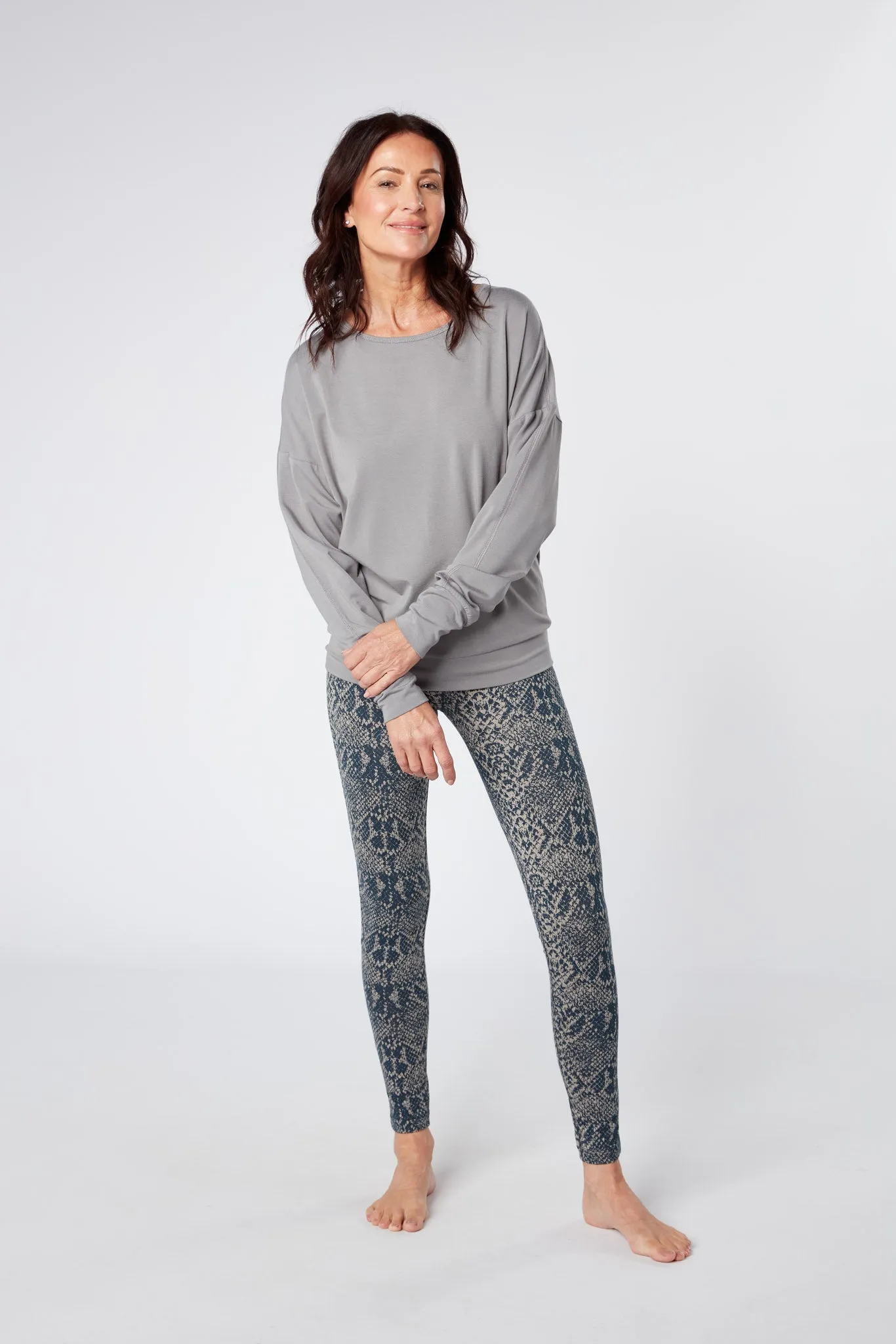 Flow with it Leggings - Snake print