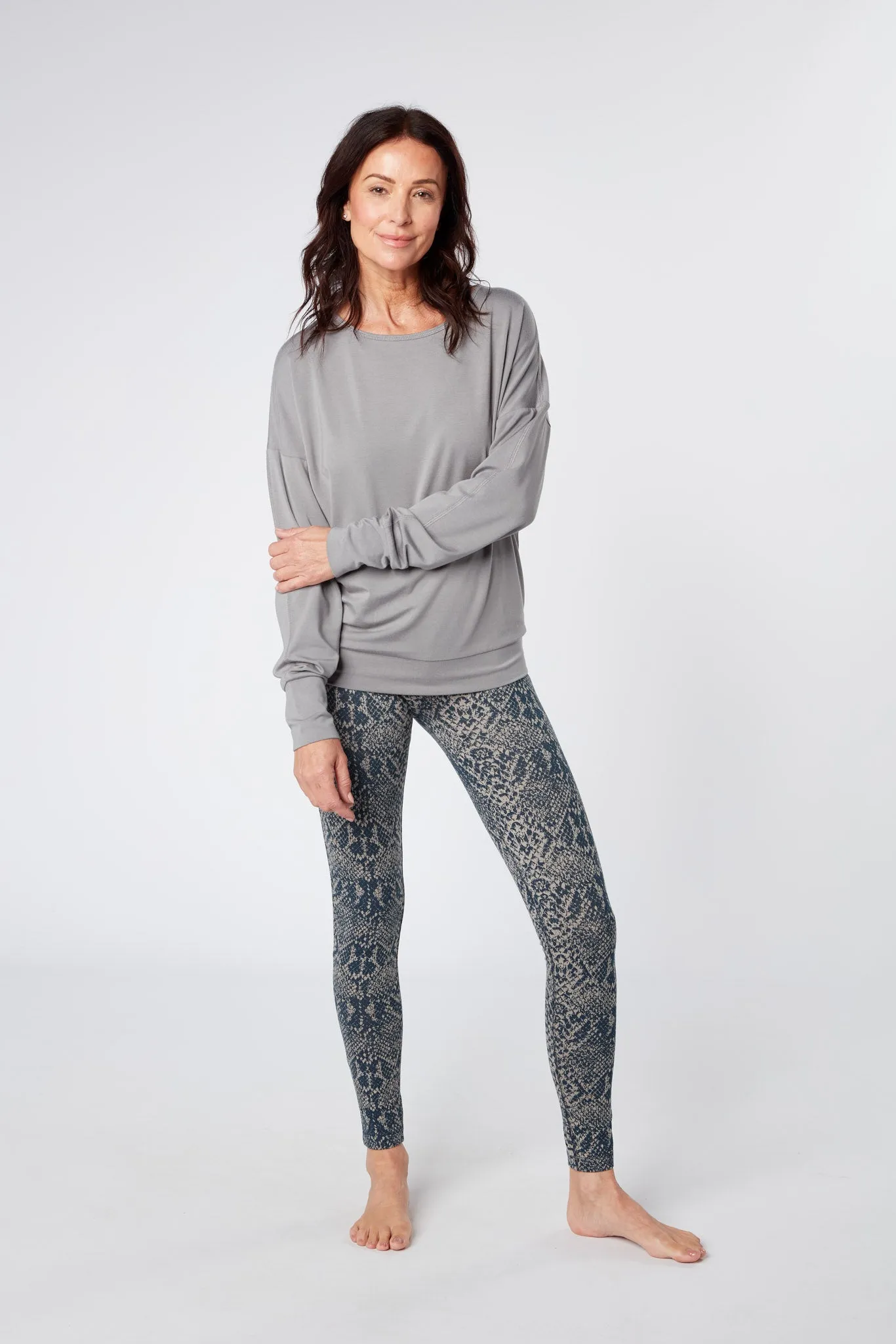 Flow with it Leggings - Snake print