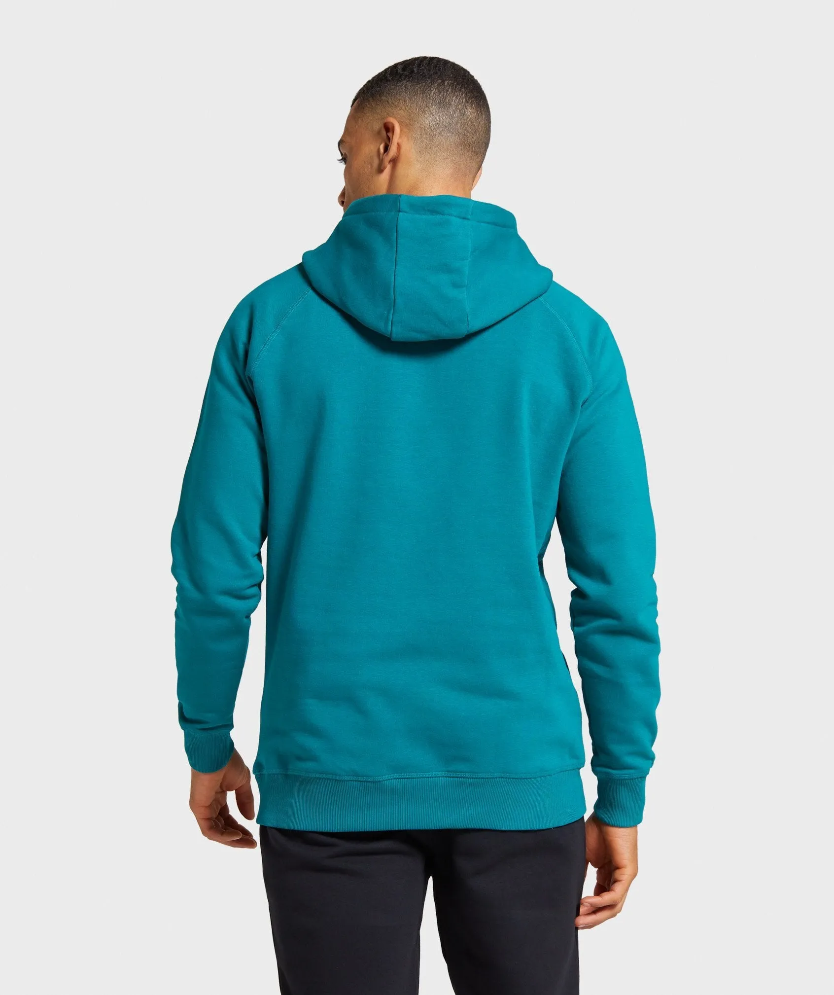 Gymshark Crest Hoodie - Emerald Green