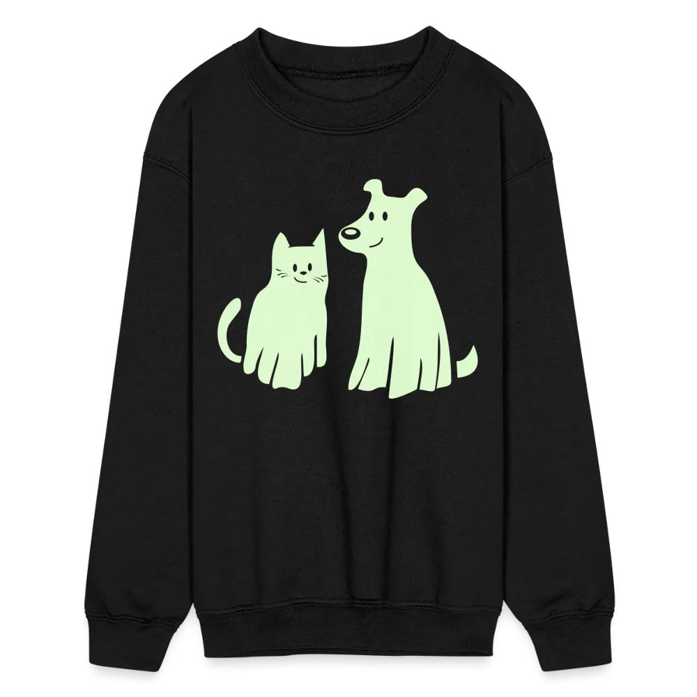 Halloween Costume Glow-in-the-Dark Kids' Crewneck Sweatshirt