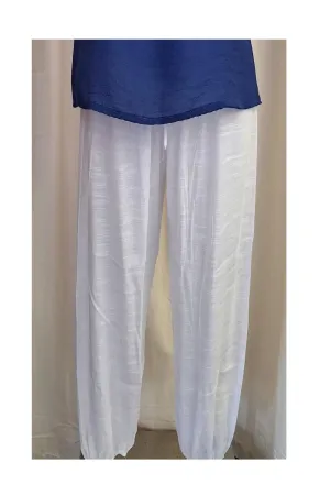 Harem Pants - White