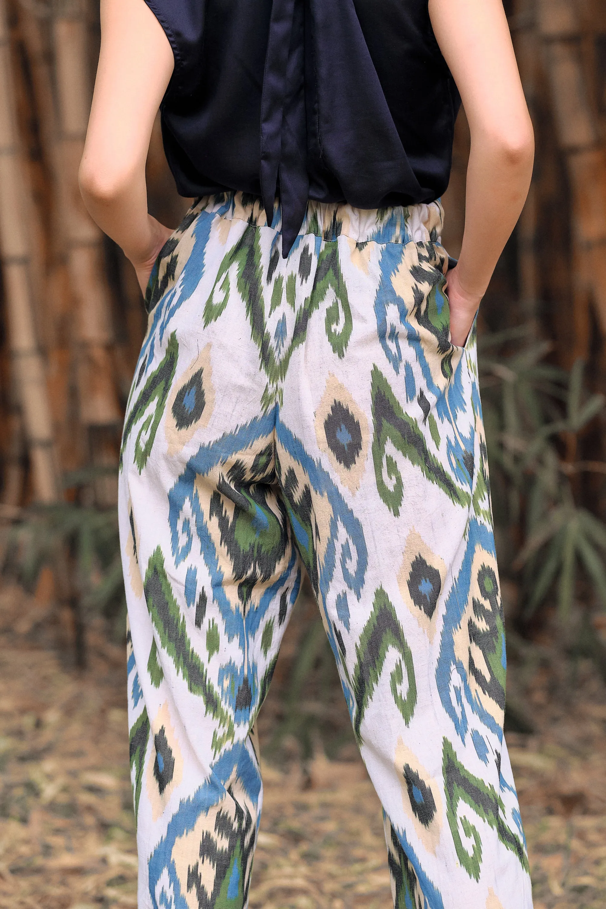 Jina Pants - Peacock (Organic Cotton)