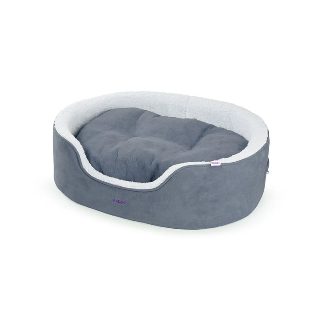 Kazoo Manhattan Bed Grey & White