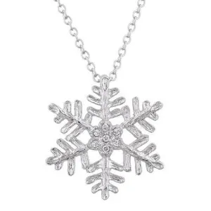 Large Snowflake Pendant