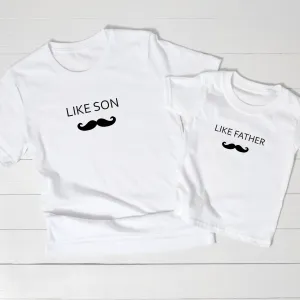 Like Father Like Son Tshirt Set