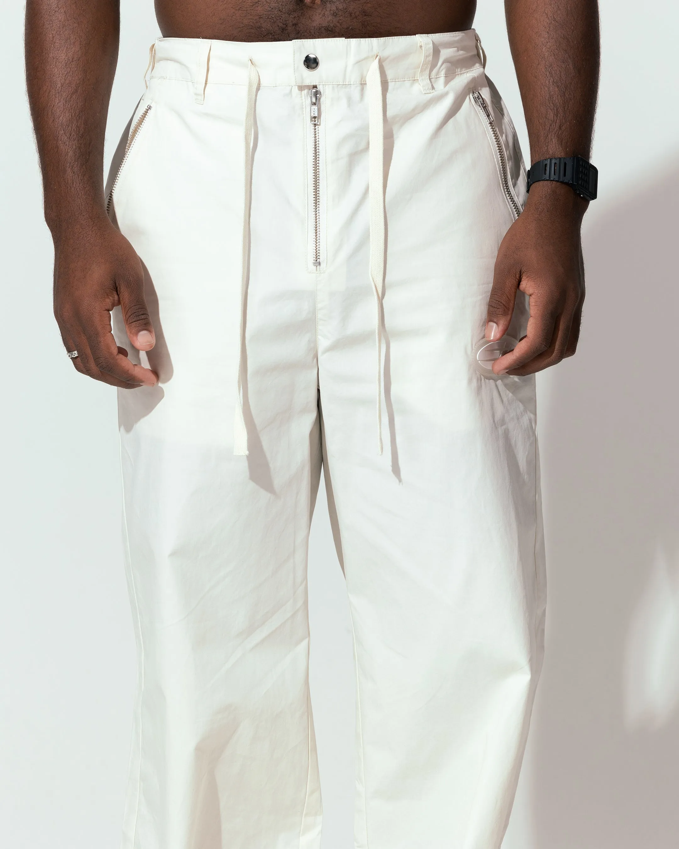 Loiter Shadow Pants Off White