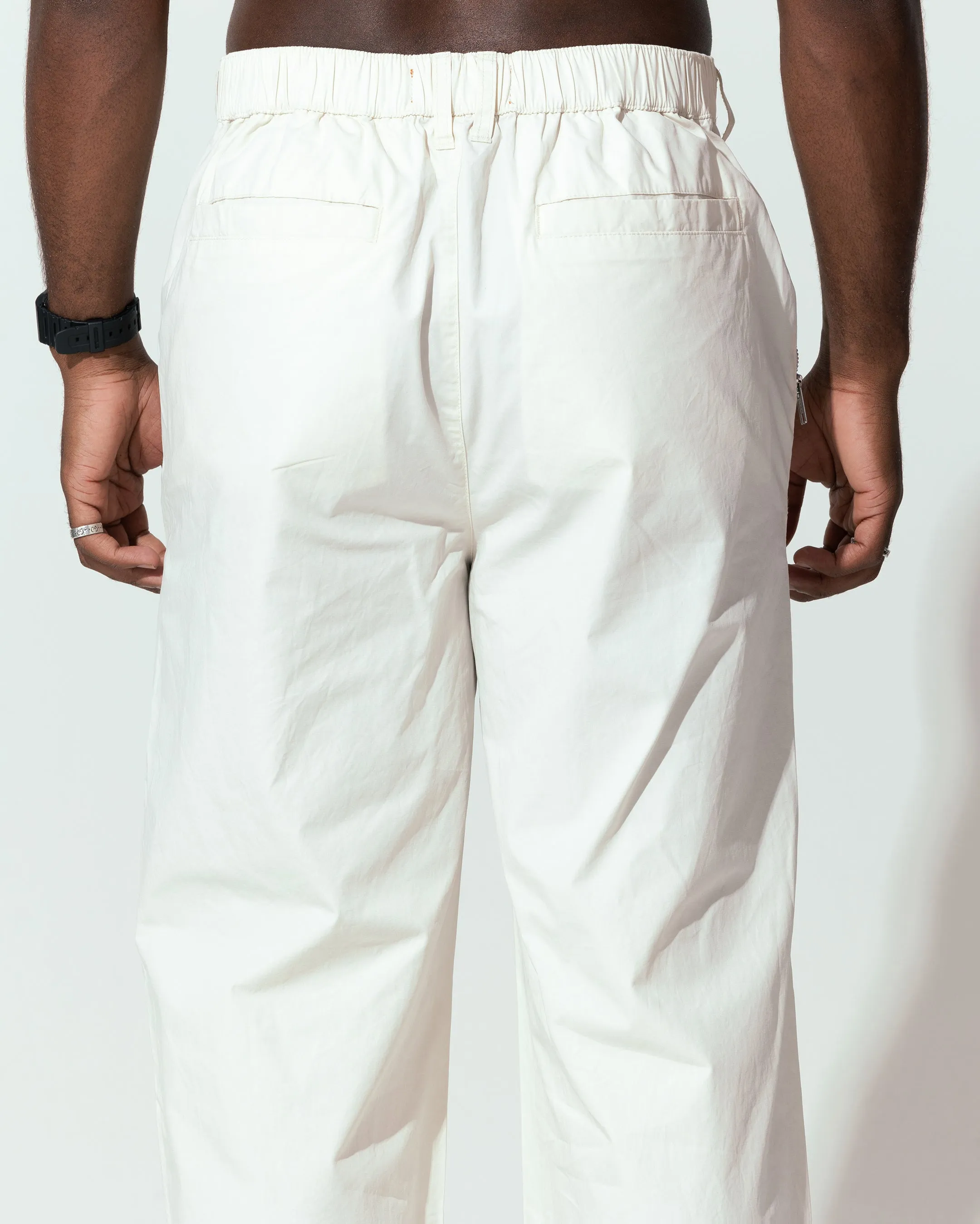 Loiter Shadow Pants Off White