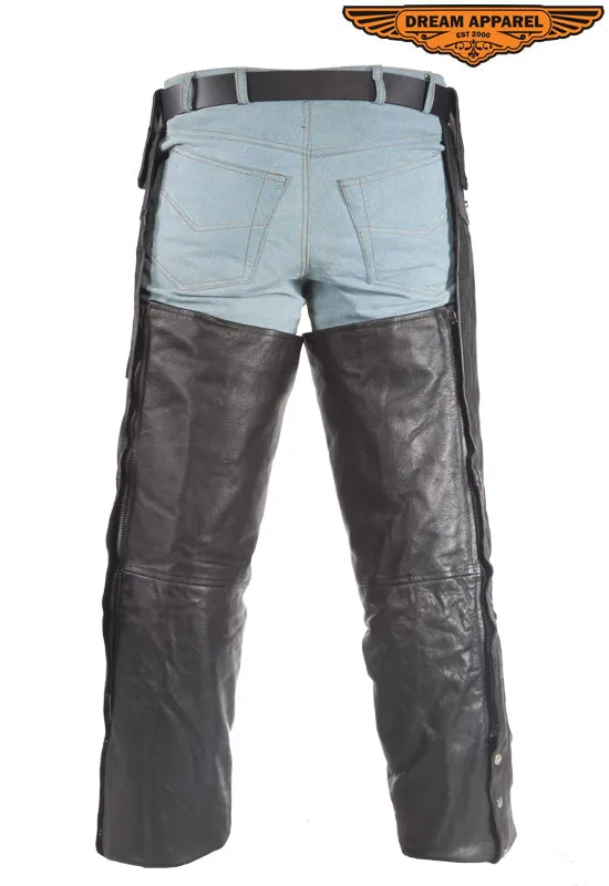 Mens Leather Chaps