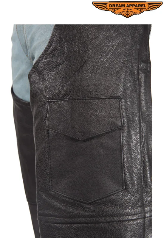 Mens Leather Chaps