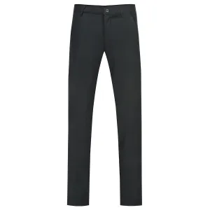 Men's Stretch Flat Front Dress Pants Grey