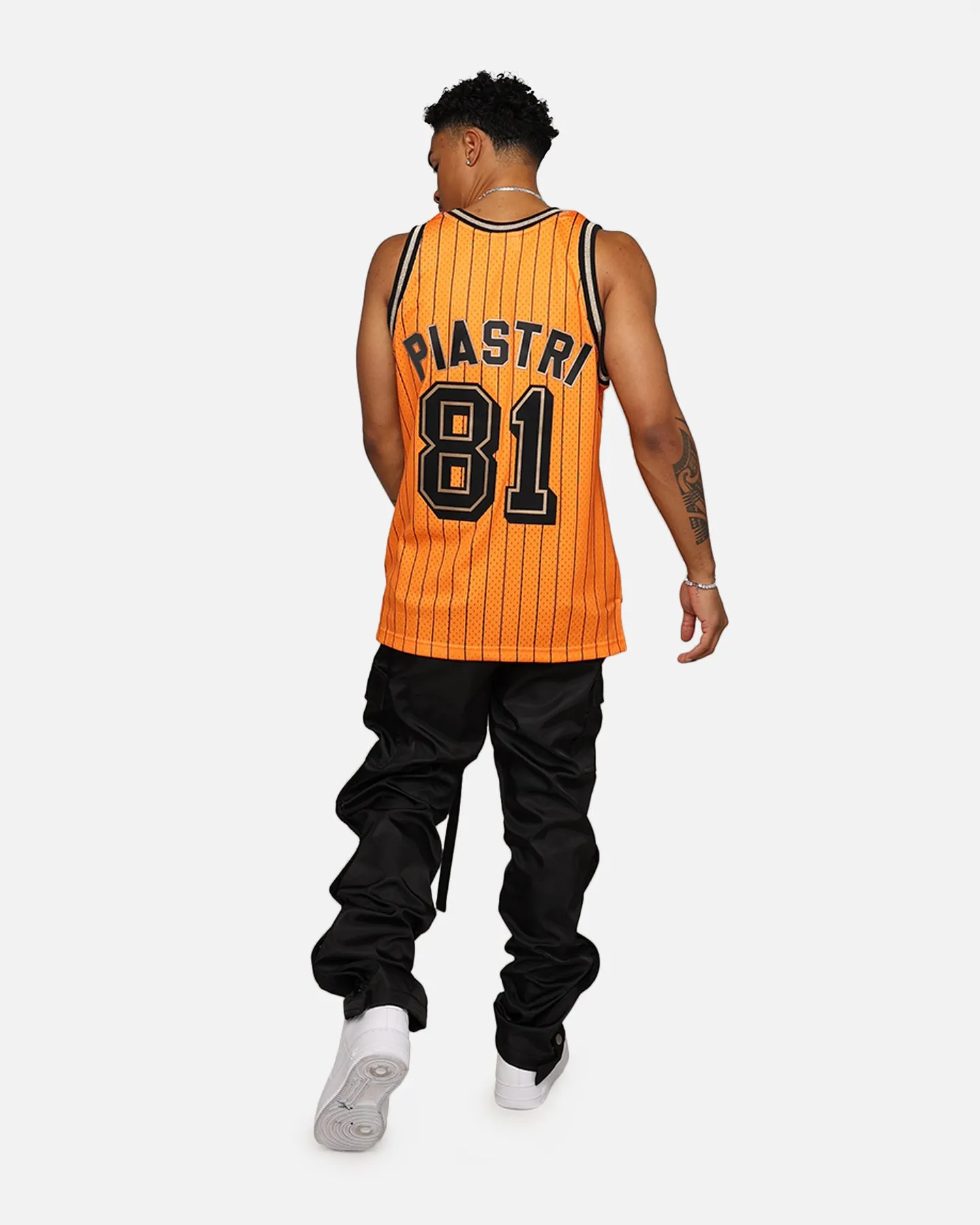 Mitchell & Ness X McLaren X Culture Kings Las Vegas Collection Oscar Piastri Swingman Jersey Orange