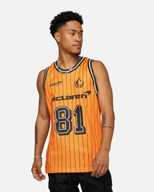 Mitchell & Ness X McLaren X Culture Kings Las Vegas Collection Oscar Piastri Swingman Jersey Orange