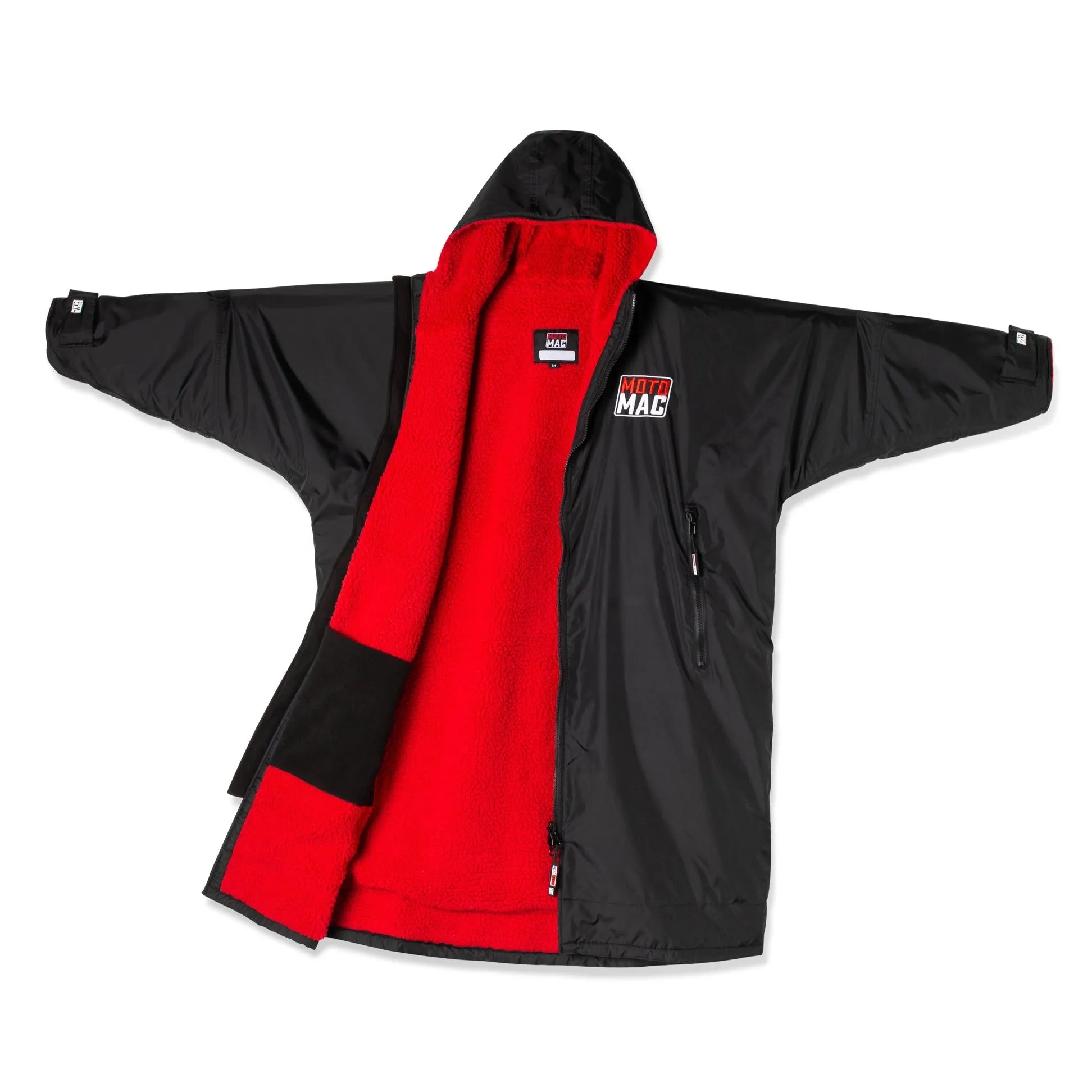 Moto-Mac Robe Coat - Red Black