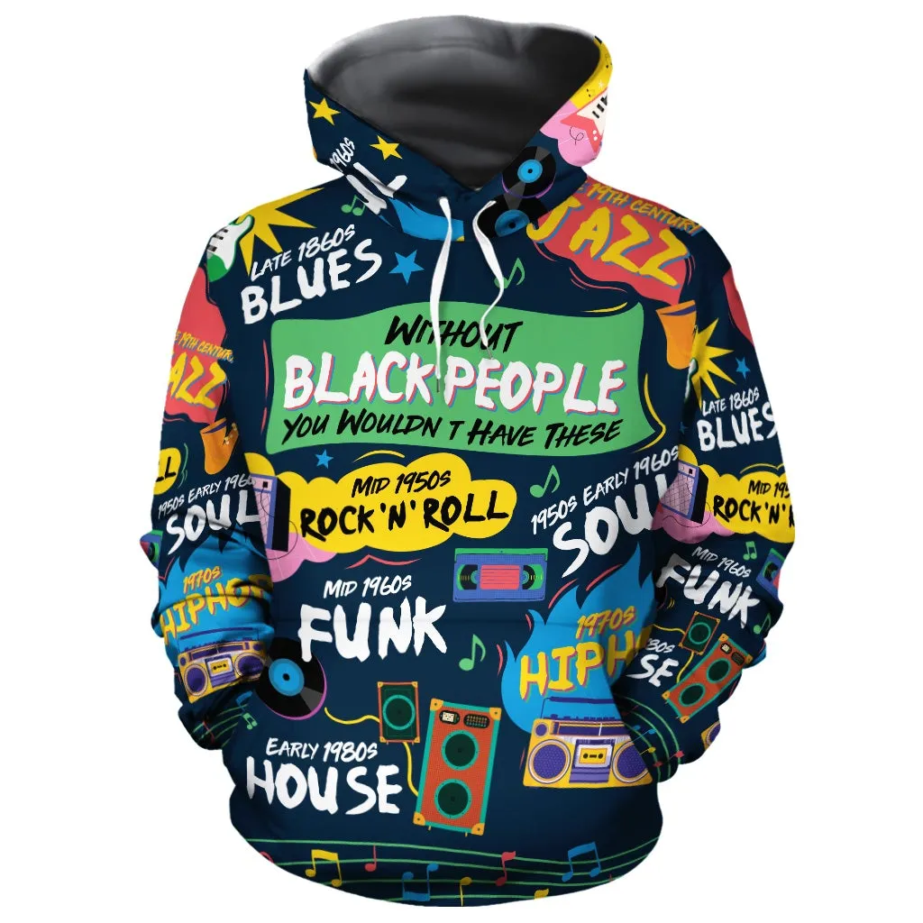 Music That Makes Us Proud All-over Hoodie