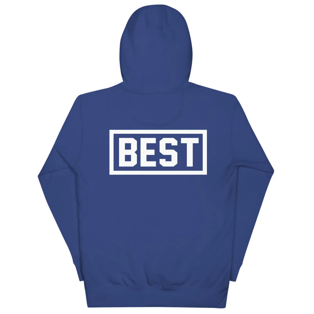 PRODUCT OF THE BAY BEST ON BACK BLUE Hoodie