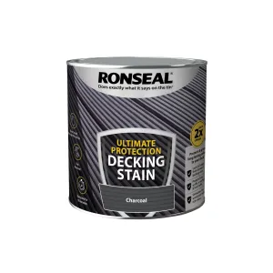 Ronseal Ultimate Protection Decking Stain - Charcoal 2.5L