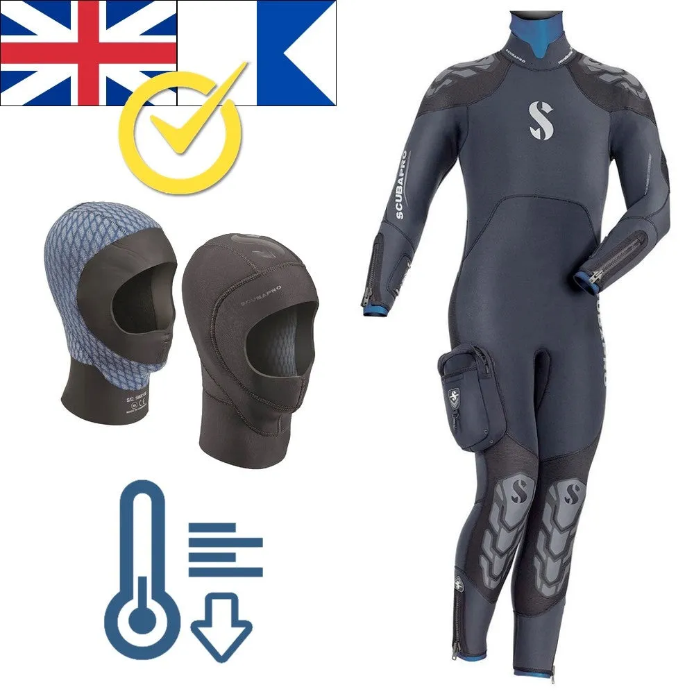 Scubapro Nova Scotia Semi Dry Suit - Men's