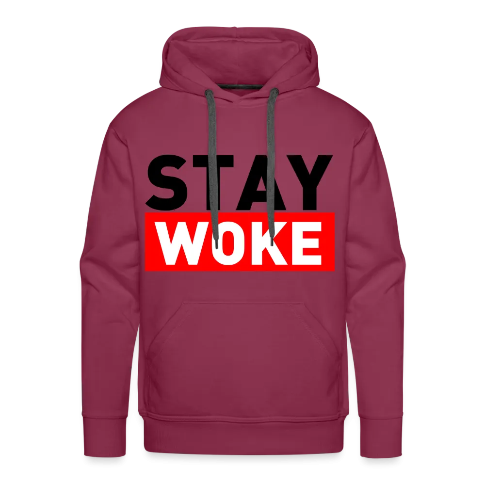 Stay Woke Men’s Premium Hoodie