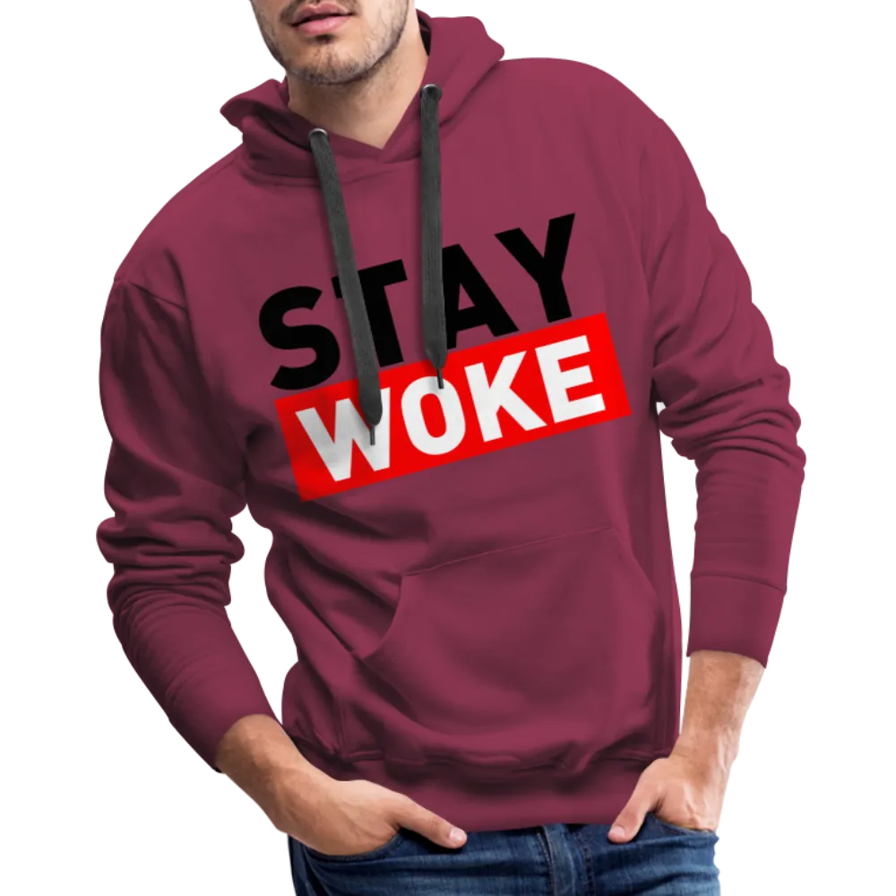 Stay Woke Men’s Premium Hoodie