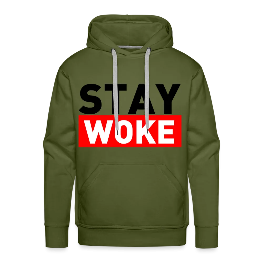 Stay Woke Men’s Premium Hoodie