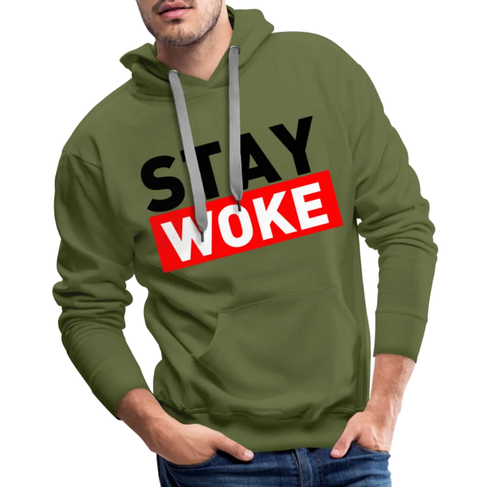 Stay Woke Men’s Premium Hoodie