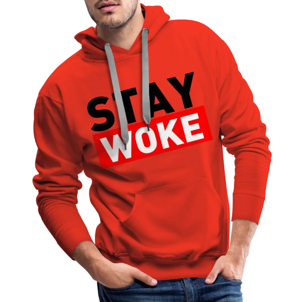 Stay Woke Men’s Premium Hoodie