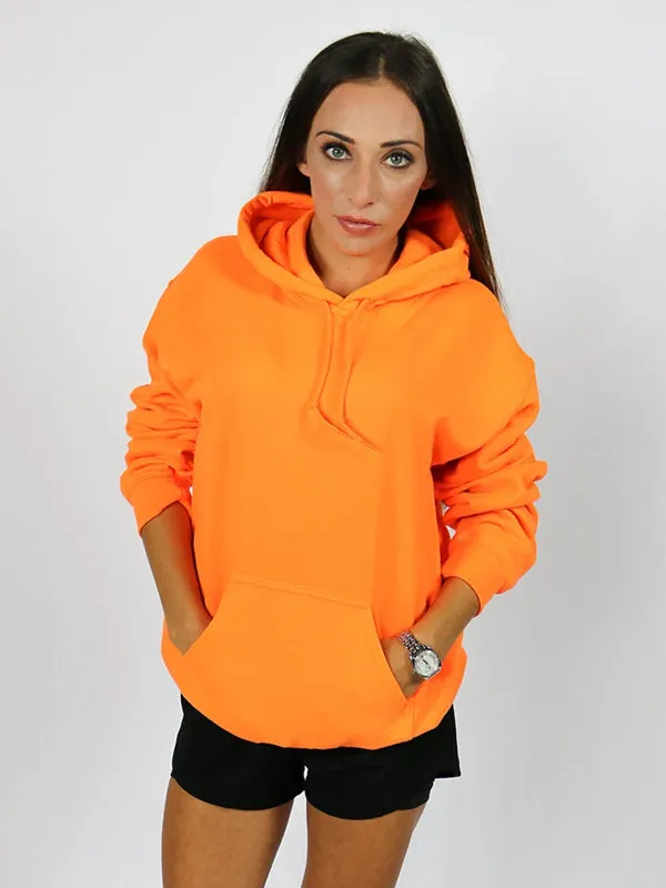 SXV  'PLAIN ORANGE’Cool Aesthetic Sweatshirt Hoodie