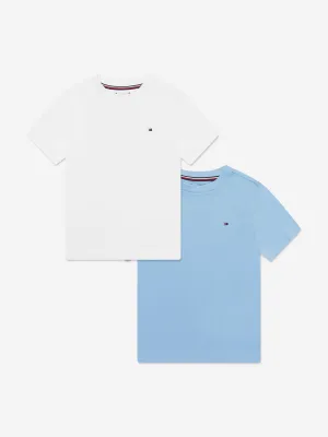 Tommy Hilfiger Boys 2 Pack T-Shirt Set in Blue