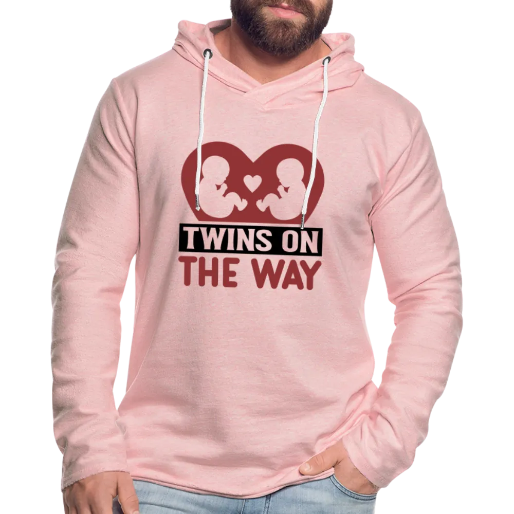 Twins on the Way Lightweight Terry Hoodie