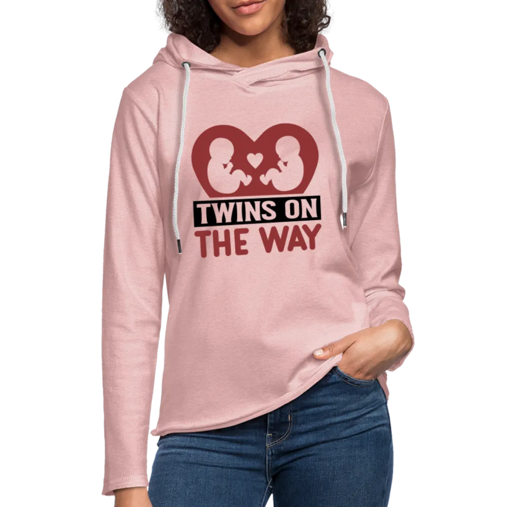 Twins on the Way Lightweight Terry Hoodie