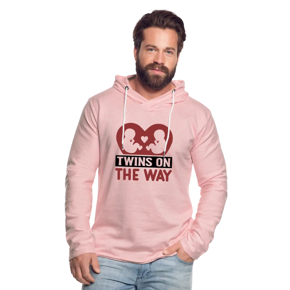 Twins on the Way Lightweight Terry Hoodie