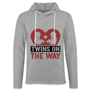 Twins on the Way Lightweight Terry Hoodie