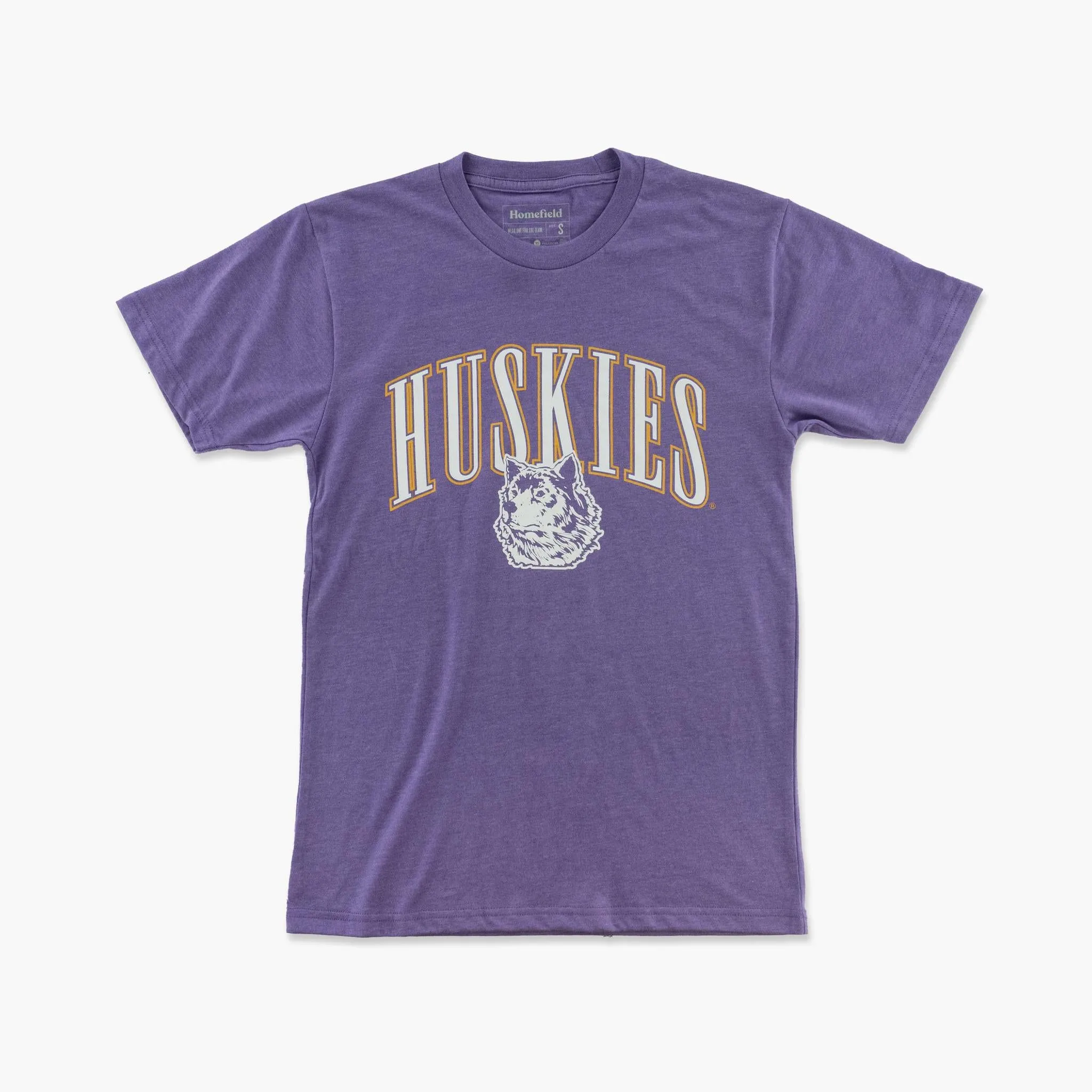 Washington Huskies Tall Text Vintage Logo T-Shirt