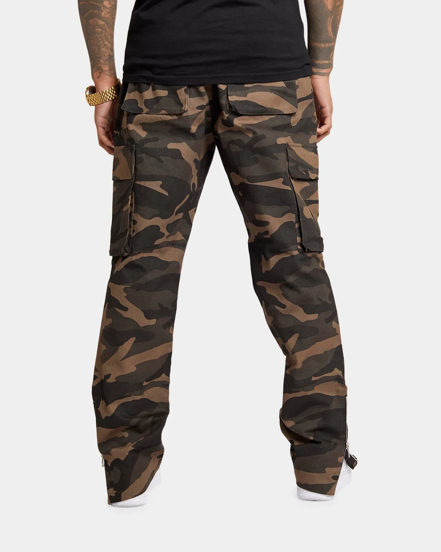 XXIII Carl Cargo Pants Dark Camo